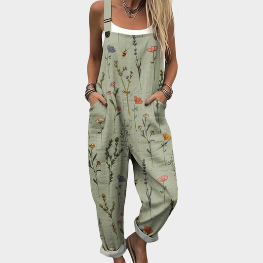 Elegant Printed Jumpsuit for Women | Amanda